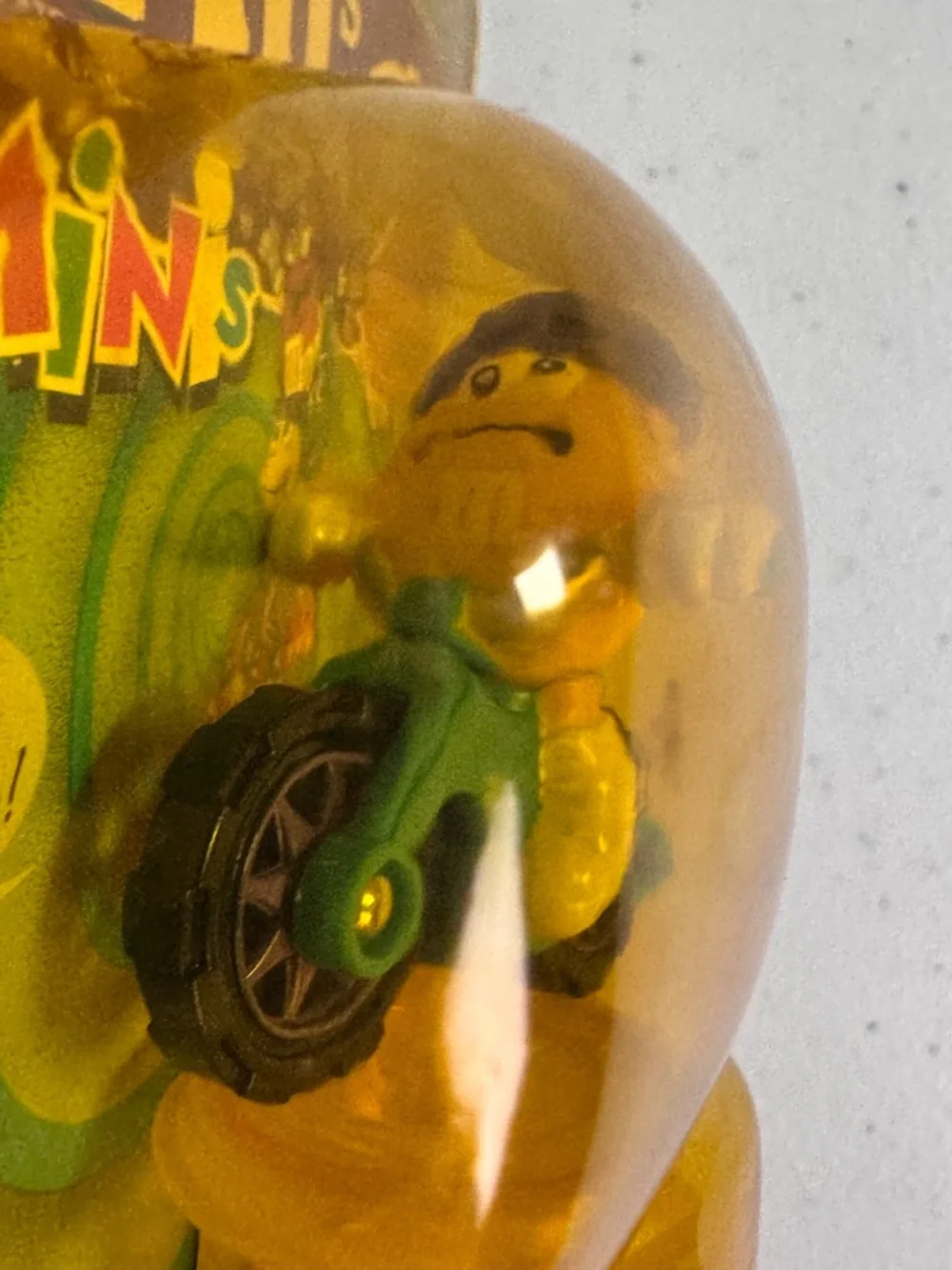 Vtg M&M's Minis Pogo Dispenser Bundle Set of 4 Biker Hockey Basketball & Soccer
